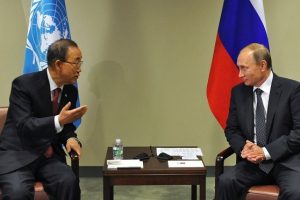 Putin və Pan Gi Mun Suriyadan danışacaq