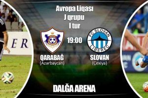 `Qarabağ` - `Slovan` oyunu: Biletlər satışa çıxır
