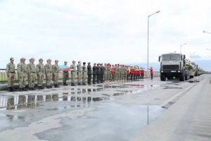 Naxçıvan Ordusu Türkiyədə təlimlərə başladı