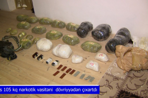 Polis əməliyyatlar keçirdi: 105 kq-dan artıq narkotik dövriyyədən çıxarıldı
