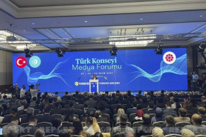 Türk Şurası mediaforumunda 