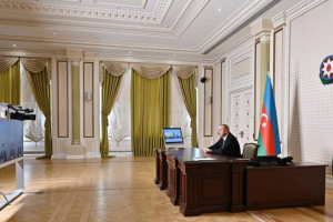 Prezident İlham Əliyev yeni icra başçılarını videoformatda qəbul edib
