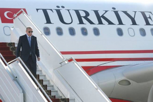 Türkiyə Prezidenti Bakıya yola düşüb
