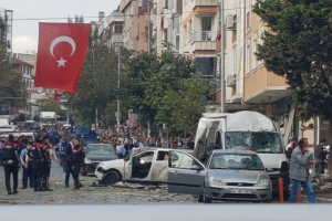 İstanbulda dəhşətli partlayış - xeyli yaralı var