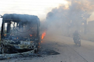 Şiələrin avtobusunda partlayış: 40 nəfər ölüb