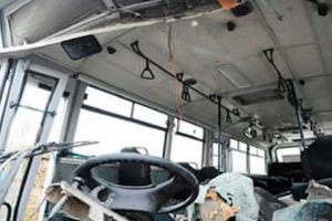 Xırdalanda avtobusu aşdı - 9 sərnişin yaralandı