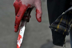Sabirabad sakini bıçaqlandı
