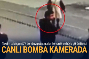 İstanbulda terrorçu özünü belə partlatdı - VİDEO 18+