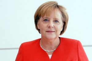 Merkel Qırğızıstana gedib