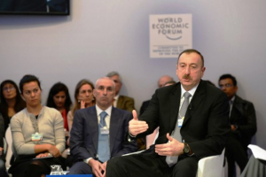 İlham Əliyev Davosda çıxış edir - CANLI