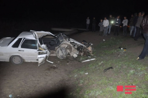 Sabirabadda qəza - Polis əməkdaşı öldü