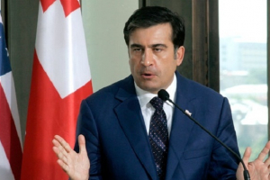 Saakaşvili Qarabağda gedən döyüşlədən yazdı
