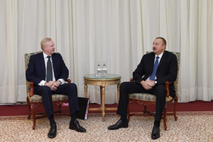 İlham Əliyev `BP`nin baş icraçı direktoru ilə görüşdü - FOTO