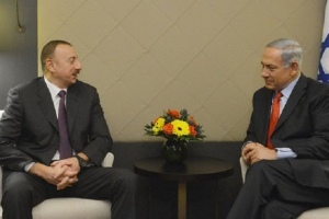 İlham Əliyev Netanyahu ilə görüşdü