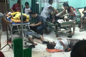 Filippində partalyış: Xeyli sayda yaralılar var