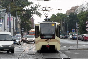Moskvada iki tramvay toqquşub