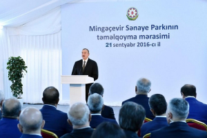 “Mingəçevirdə 9 fabrik yaradılacaq” - Prezident