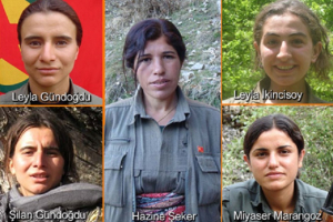 PKK-nın edam etdirdiyi terrorçu qadınlar