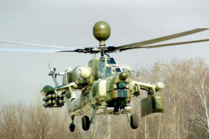 Rusiyaya daha bir zərbə: Helikopter vuruldu